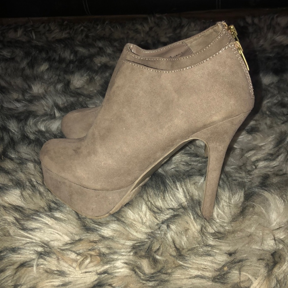 Platform booties
